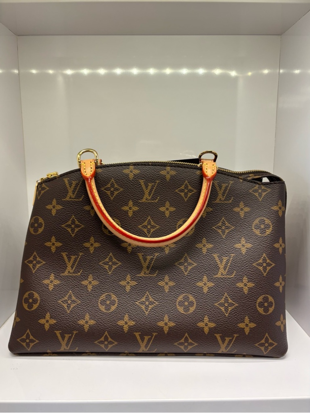Louis Vuitton Brown Petit Palais Monogram Satchel